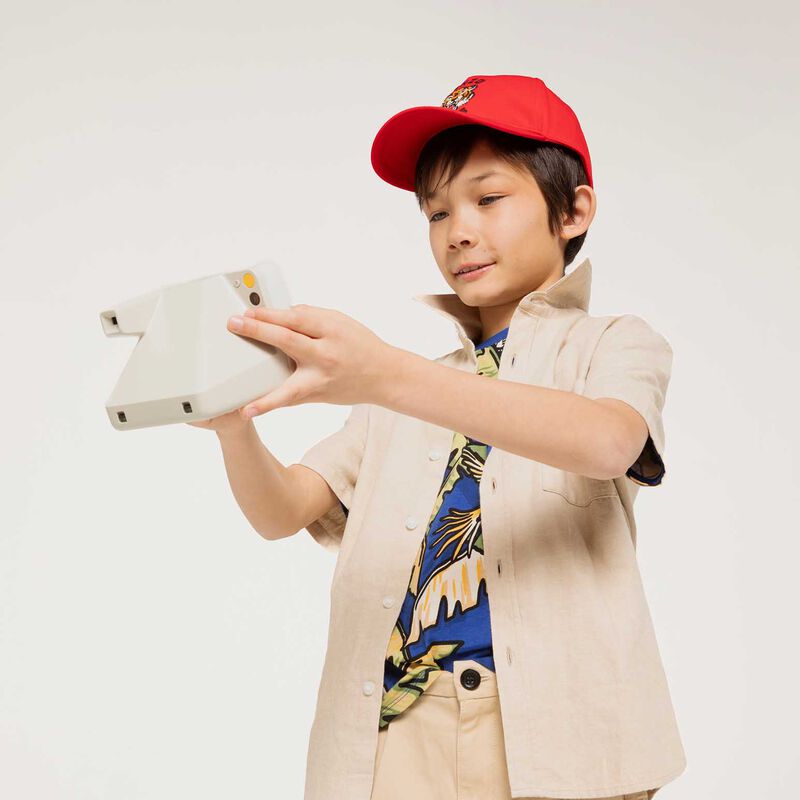 BOSS Short-Sleeved Linen Cotton Shirt 4Y - 10Y image number 1